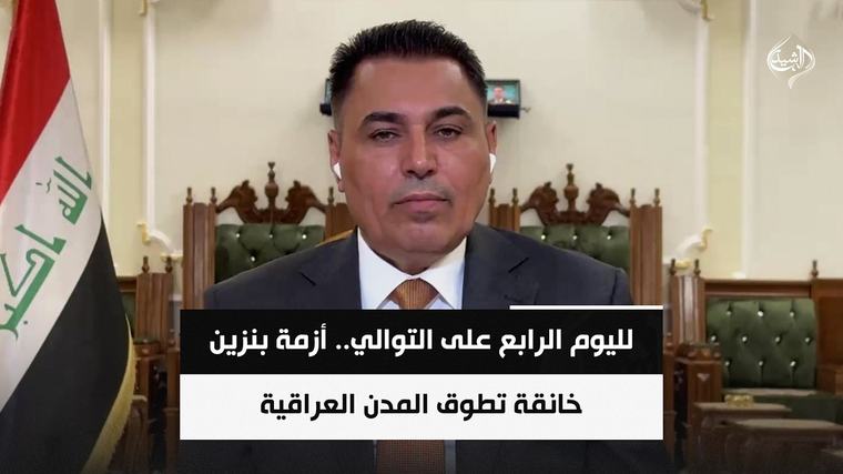 فيديو | لليوم الرابع على التوالي.. أزمة بنزين خانقة تطوق المدن العراقية